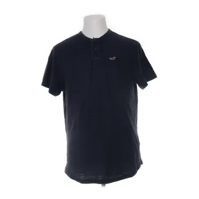 T-shirt manches longues (Bleu) de Hollister Coton, Polyester