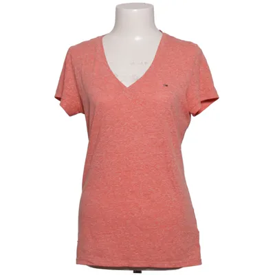 T-shirt (Rouge) de Tommy Hilfiger Jeans Coton, Polyester, Viscose