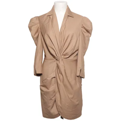 Shirt dress (Front Knot Shirt Dress) from Tina Maria x NA-KD Polyester, Viscose