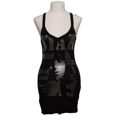 Dress (Black) from Melrose Elastane, Viscose
