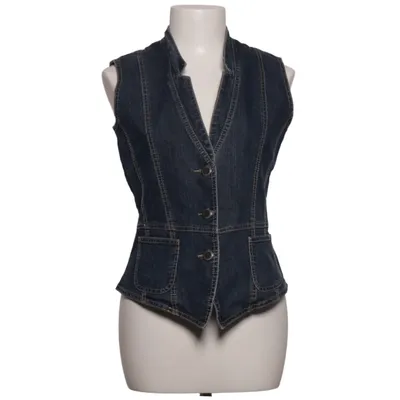 Jeansvest (Blå) fra Barbara Lebek Bomuld, Elastan, Polyester
