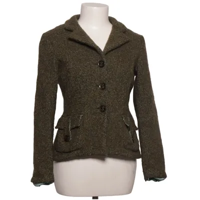 Blazer (Vert, Marron) de Schumacher Acétate, Polyamide, Laine