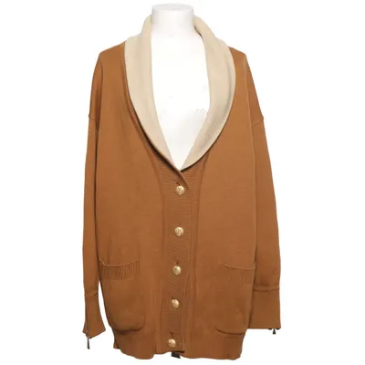 Cardigan (Marron, Beige) de Escada Cachemire, Nylon, Soie, Laine