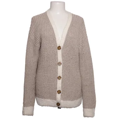 Cardigan (Beige, White) from Anna Field
