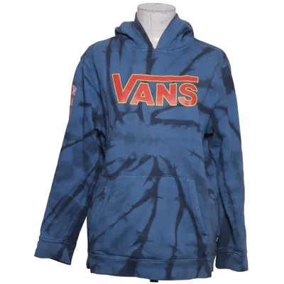 Hættetrøje (Blå, Sort, Rød) fra Vans Bomuld, Polyester