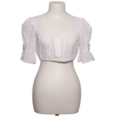 Dirndl blouse (White) from Hess Frackmann Cotton