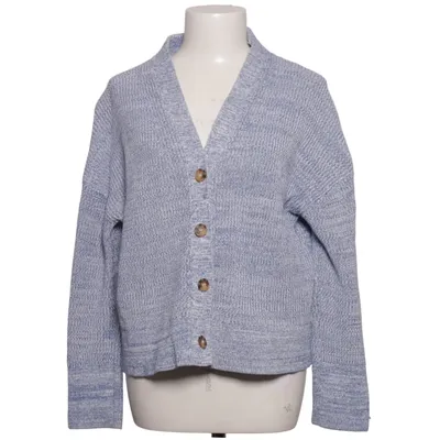 Cardigan (Blå, Hvid) fra COS Bomuld