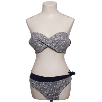 Bikini (Blue, White) from KiWi Saint-Tropez Elastane, Polyamide