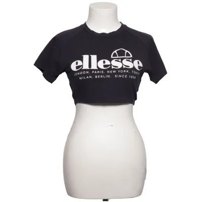 Crop top (Blue) from Ellesse Cotton, Elastane
