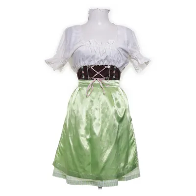 Dirndl (Green, Brown, White) from Edelnice