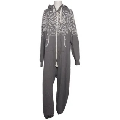 Grenouillère (Gris, Blanc) de Amaci Coton, Polyester