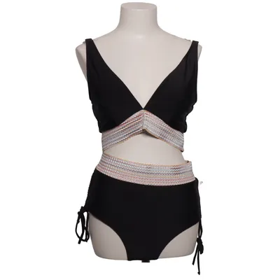 Bikini (Sort, Flerfarvet) fra Modelia Elastan, Polyamid