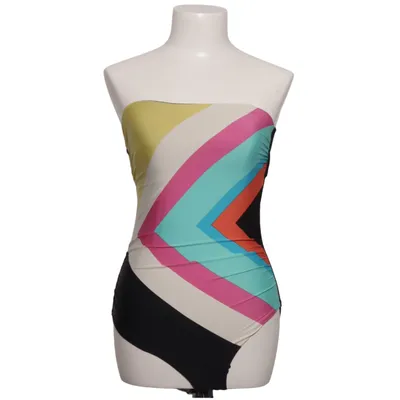 Badpak (Zwart, Meerkleurig) van Ben de Lisi Elastaan, Polyamide, Polyester