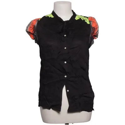 Short sleeve shirt (Black, Multicolored) from Manoush Polyamide, Viscose