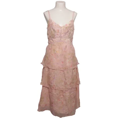 Jurk (Roze, Groen, Geel) van Mangoon Zijde