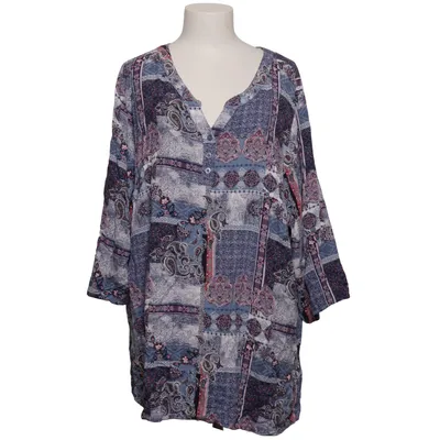 Bluse (Curved) fra Janina Curved Viscose