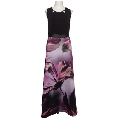 Maxi jurk (Zwart, Lila, Meerkleurig) van Flirt Elastaan, Polyester