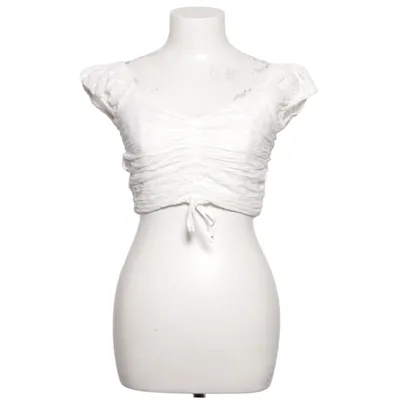 Crop top (Wit) van Kilibbi Katoen, Polyester