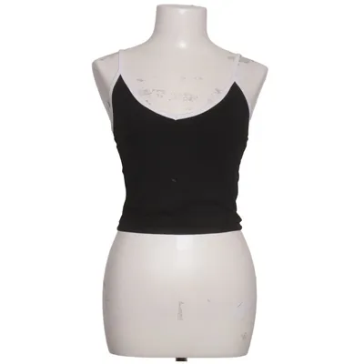 Crop top (Sort, Hvid) fra Halara Elastan, Viscose