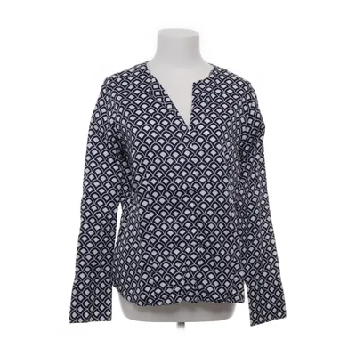 Blouse (Blue, White) from Eterna