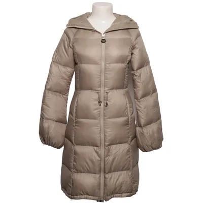 Down coat (Beige) from Patrizia Pepe Down, Feather, Polyamide