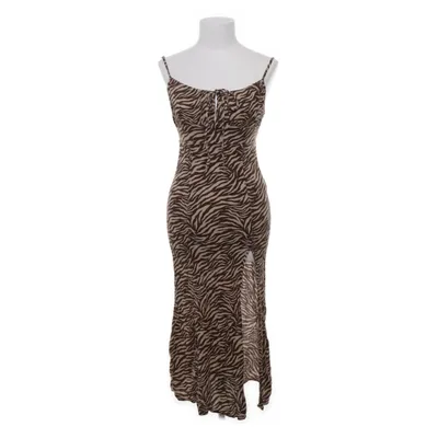 Maxi dress (Brown, Beige) from Clockhouse Cotton, Viscose