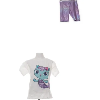 Pyjama (Wit, Lila, Meerkleurig) van H&M x Disney Katoen, Elastaan