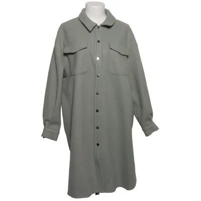 Överskjorta (ONLELAINE-NEA LS LONG SHACKET PNT) från ONLY Blue Denim Polyester