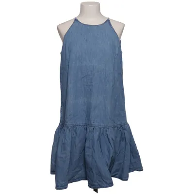Denim jurk (Blauw) van Mango Denim Katoen