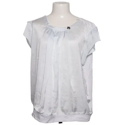 Top (Blauw) van Elvira Katoen, Elastaan, Polyester