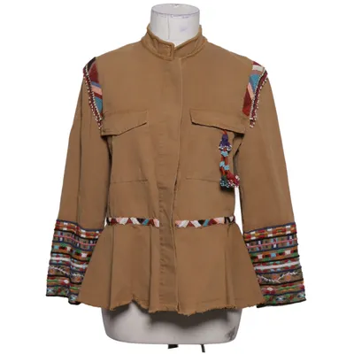 Jacka (Beige, Flerfärgad) från Zara Woman Outerwear Bomull, Polyester