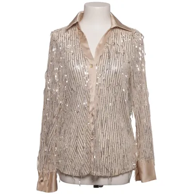 Skjorta (Beige, Silverfärgad) från Zeta Otto Polyester