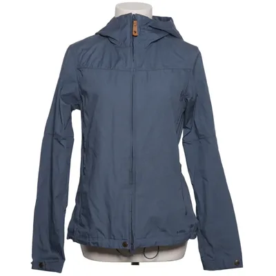 Outdoorjakke (Blå) fra Fjällräven Bomuld, Polyester