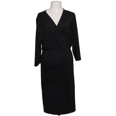 Wrap dress (Black) from Rainbow Collection Elastane, Polyester