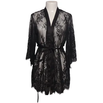 Dressing gown (Black) from Private Collection by Hunkemöller Polyamide