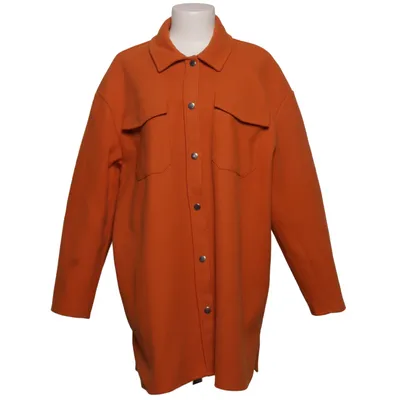 Overshirt (Orange) from ONLY Blue Denim Polyester