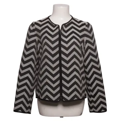 Blazer (Sort, Hvid) fra Armani Collezioni Bomuld, Polyester