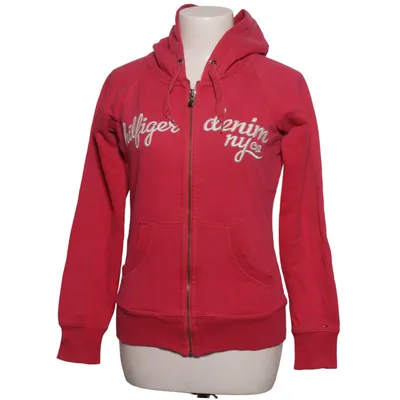 Hoodie (Pink) from Tommy Hilfiger Denim Cotton, Elastane, Polyester