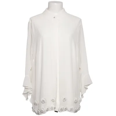 Blouse (Beige) from Alfredo Pauly Elastane, Polyester, Viscose