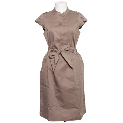 Robe chemise (Beige) de Un Deux Trois Coton, Élasthane