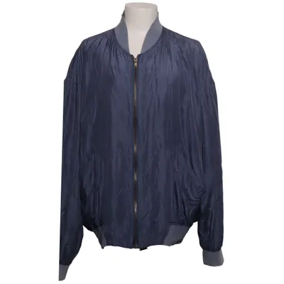 Bomberjack (Blauw) van Pure Silk Polyamide, Zijde
