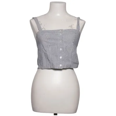 Top (Blauw, Wit) van Brandy Melville Katoen