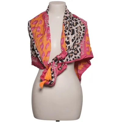 Shawl (Pink, Multicolored) from Zwillingsherz Bamboo