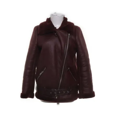 Bikerjakke (Brun) fra Zara Woman Polyester, Polyurethan