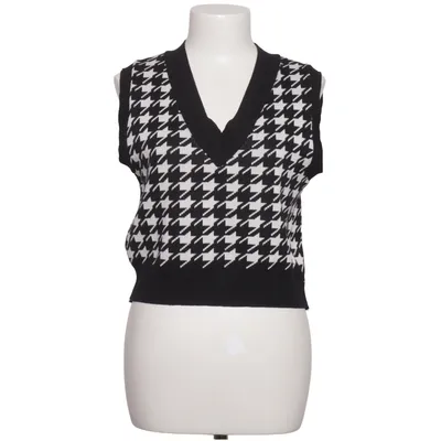 Slipover (Black, White) from Vince Otto Cotton, Viscose, Wool