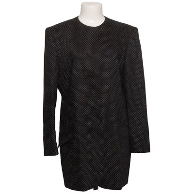 Blazer (Zwart, Wit) van Akris Wol