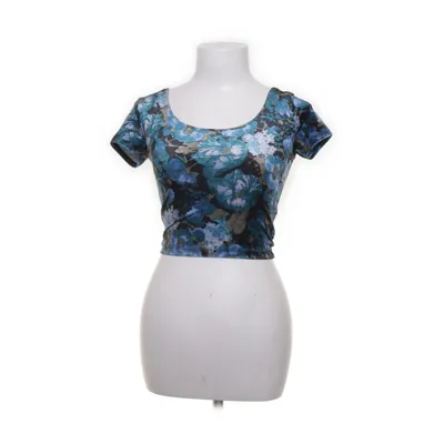 Crop top (Bleu, Multicolore) de Garage Élasthane, Polyester