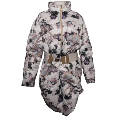 Wintermantel (Weiß, Mehrfarbig) von Engelbert Strauss Elasthan, Recyceltes Polyester