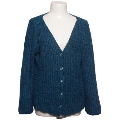 Strickjacke (Blau) von Diva Acryl, Mohair, Polyamid