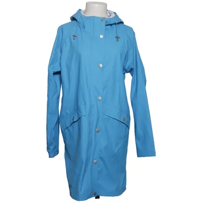 Raincoat (Blue) from Ichi Polyester, Polyurethane